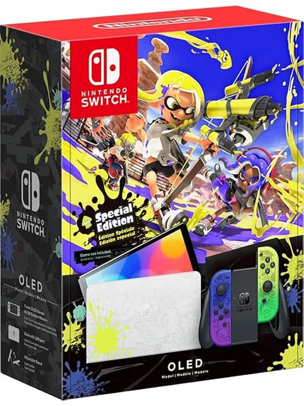 Console Nintendo Switch OLED - Splatoon 3 Special Edition