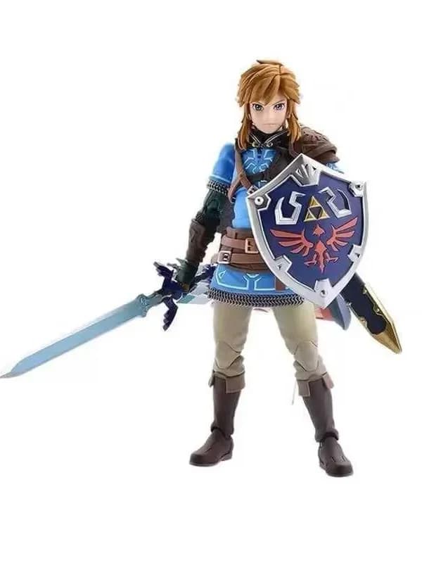 Action Figure Link (The Legend of Zelda) - Figma 626 (Versão Articulada)